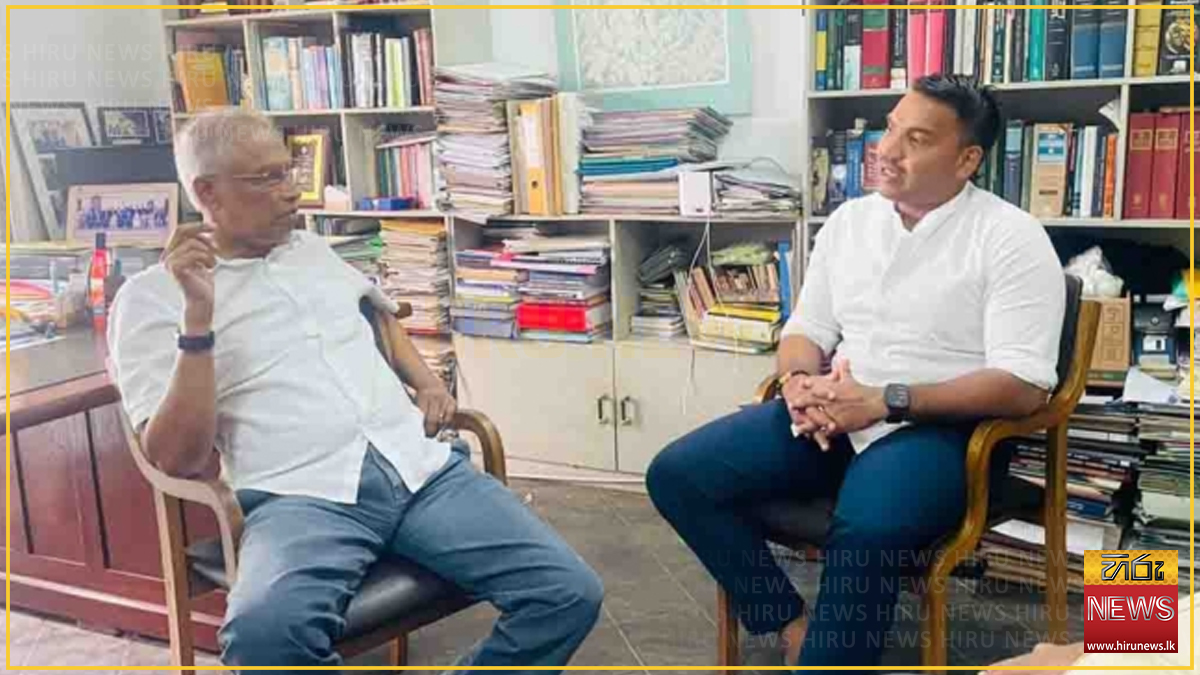 නාමල්, සුමන්තිරන් හමුවෙයි - Hiru News - Srilanka's Number One News ...
