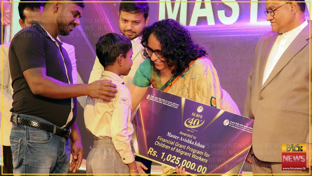 SLBFE celebrates 40th anniversary - Gold FM News - Srilanka's Number ...