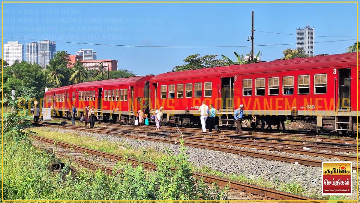 கோட்டை, மருதானை தொடருந்து நிலையங்களிலிருந்து புறப்படும் தொடருந்துகளில் ...