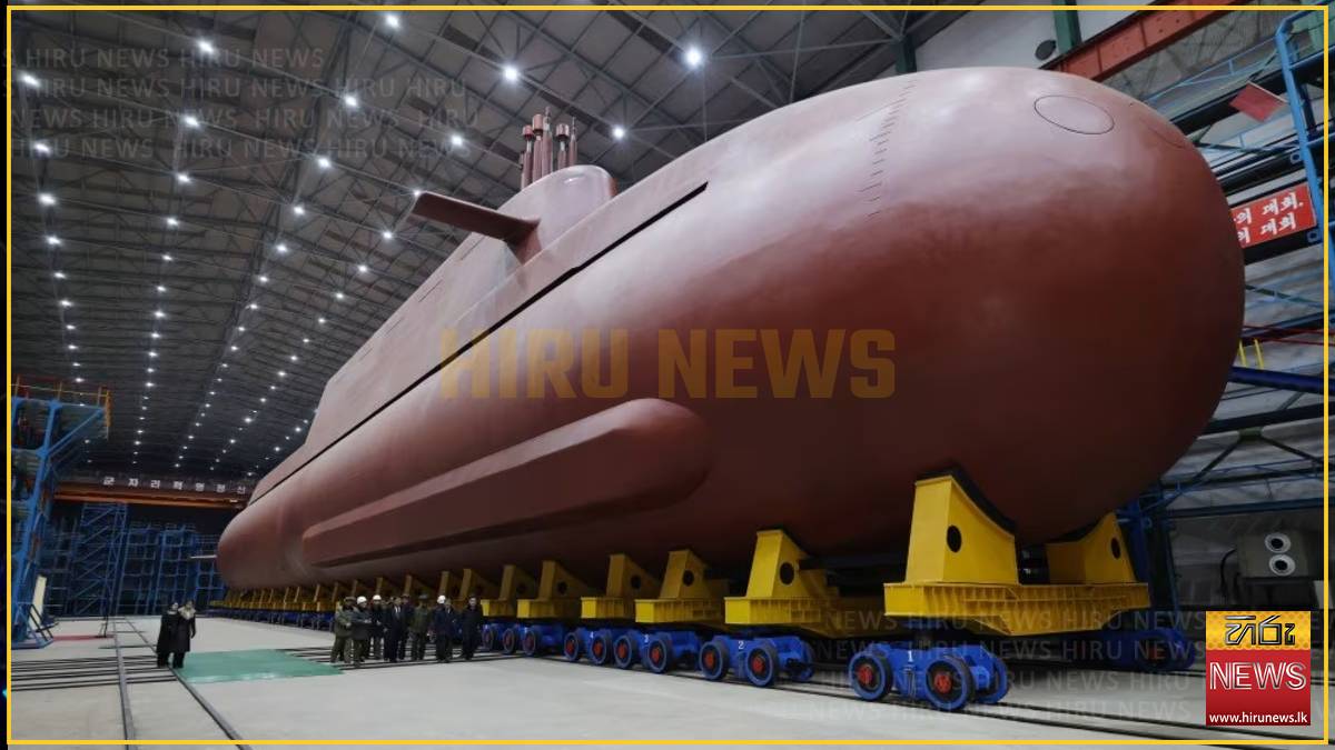 NK reveals images of ‘nuclear-powered’ submarine - Hiru News - Srilanka ...