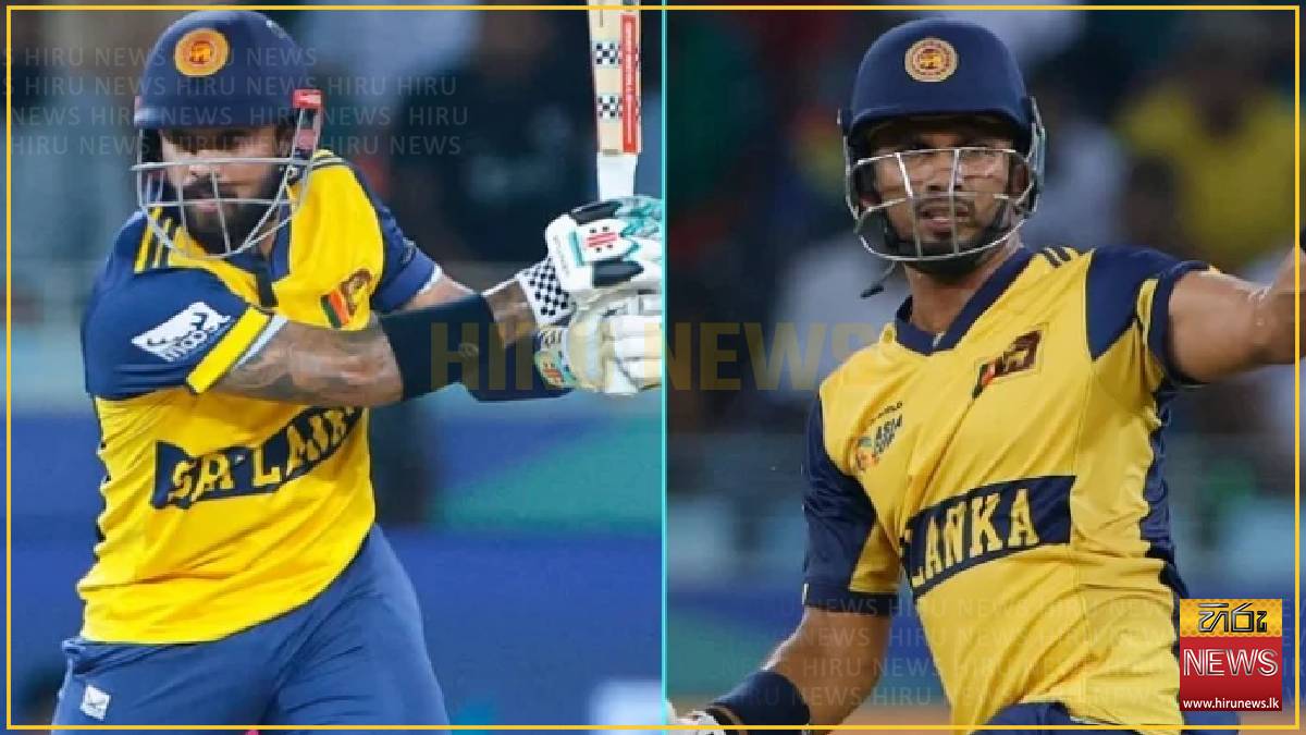දේශීය තරග මඟහැර ILT20 ගිය කුසල් සහ දසුන්ට SSC වෙතින් තහංචියක් - Hiru ...