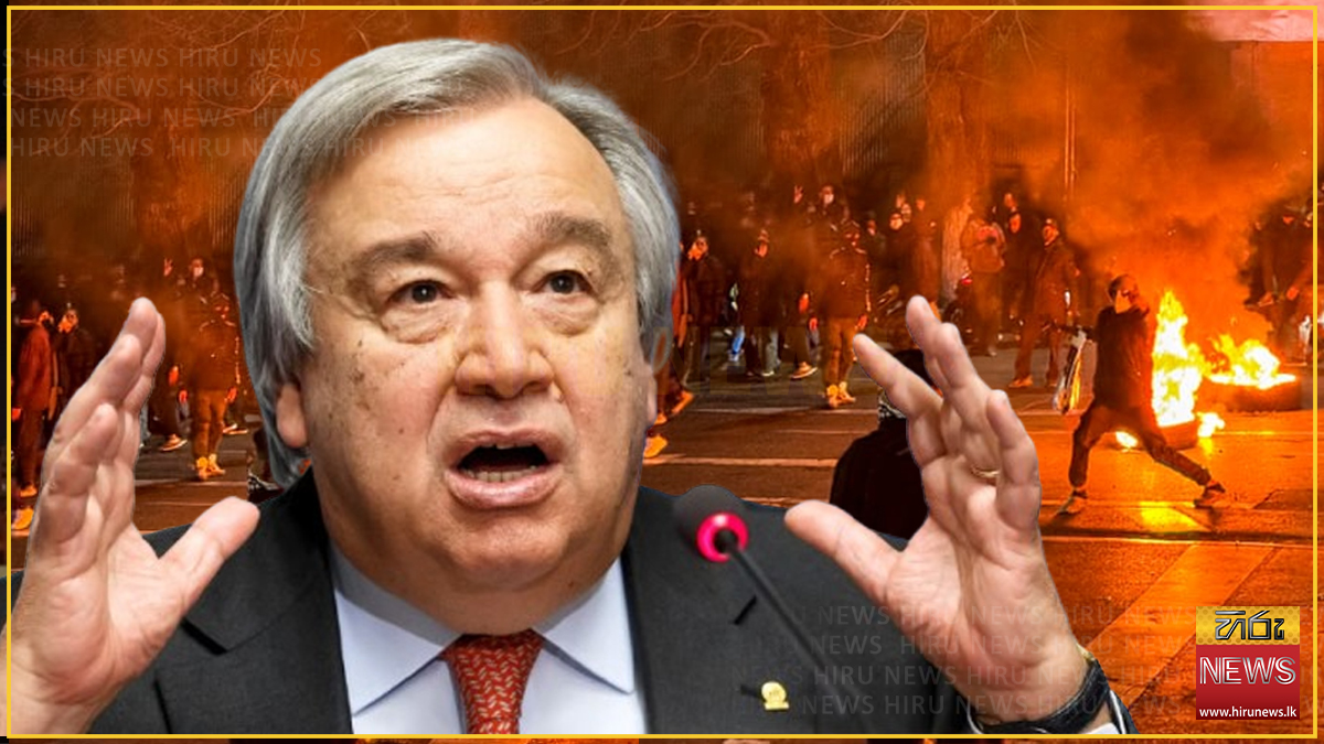 UN chief ‘shocked’ by reports of excessive force against protesters in ...