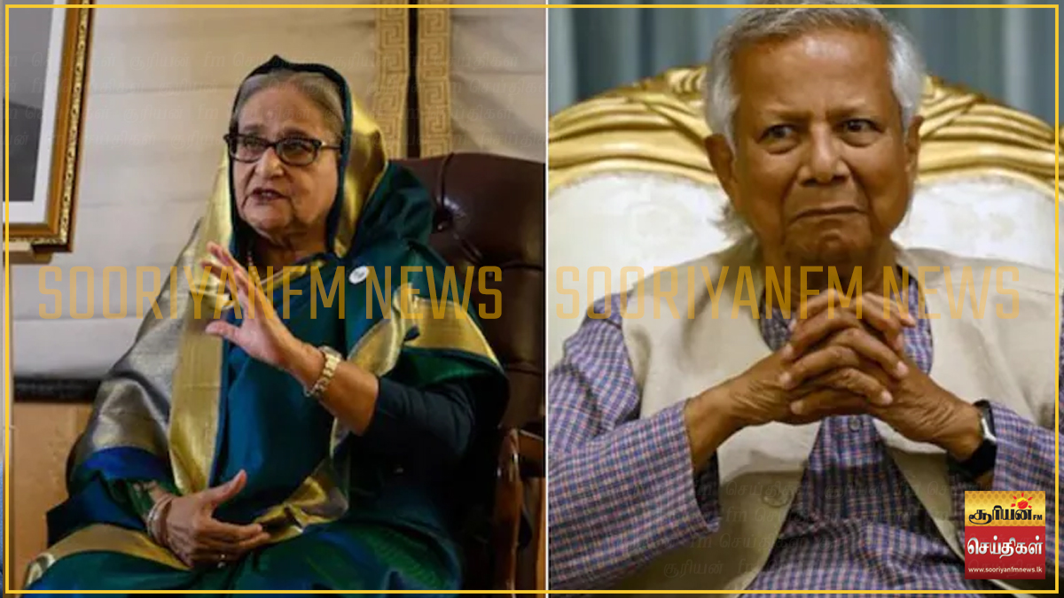 மௌனம் கலைத்தார் ஹசீனா!