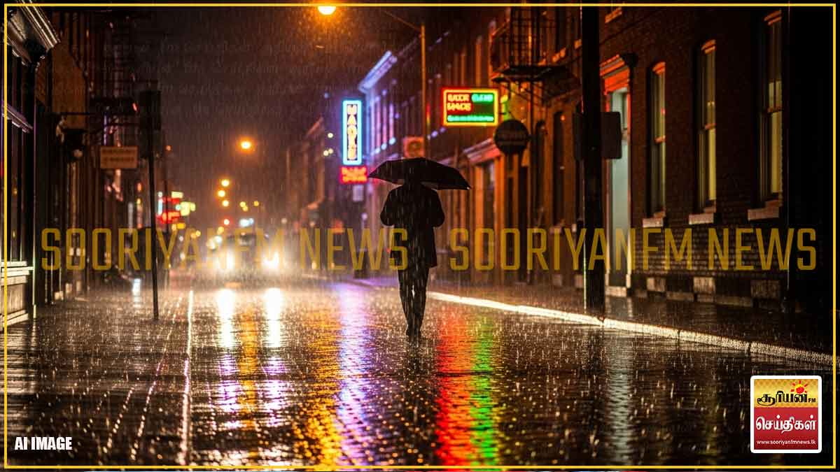 இன்று இடியுடன் கூடிய கனமழை: வளிமண்டலவியல் திணைக்களம் விடுத்துள்ள விசேட அறிவிப்பு 