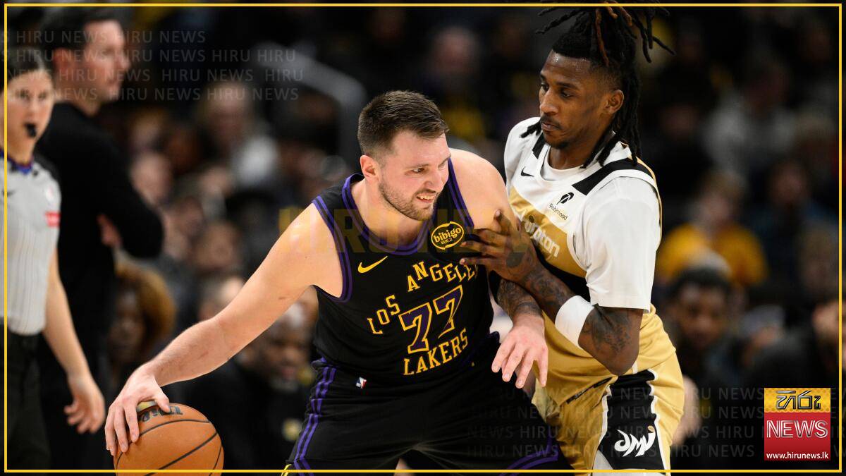 Luka Doncic posts 37-point triple-double as Lakers crush Wizards - Hiru ...