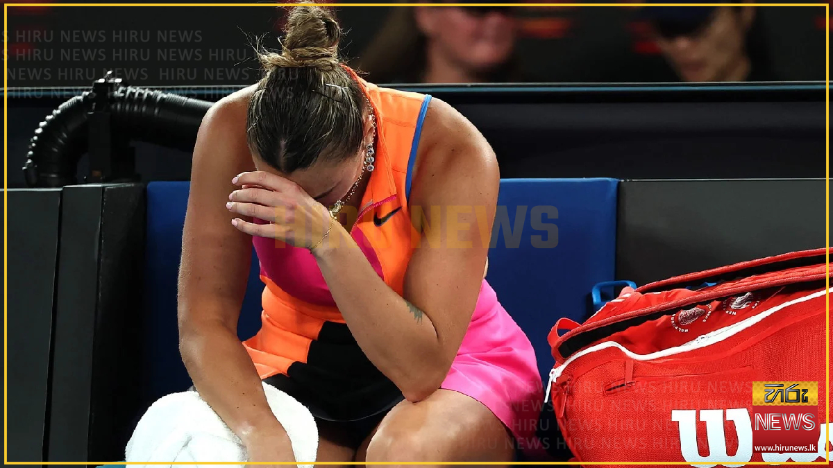 Sabalenka rues missed chances in final