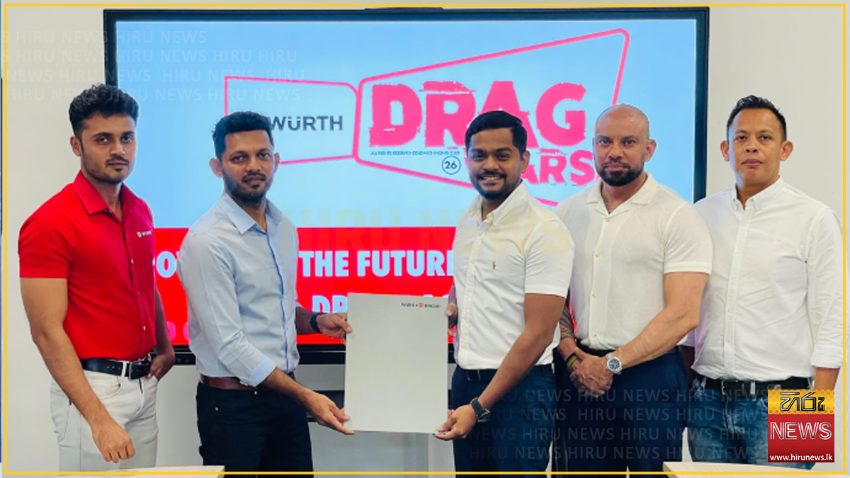 Colombo Racing Club hosts ‘Würth Drag Wars’ on 28 March - Gold FM News ...