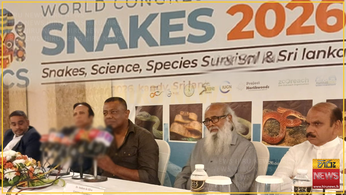 Snake Conference Kandy to host world's first International Snake Congress - Hiru News ...