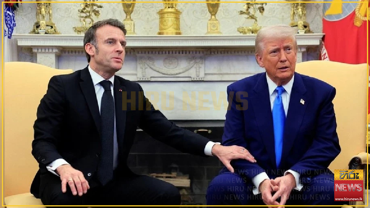 Trump Macron will be out of office very soon... says Trump - Gold FM News ...