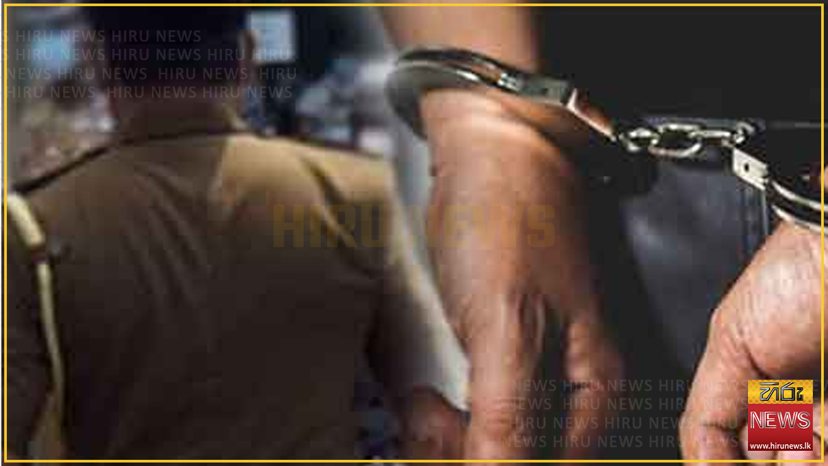 Ragama+traffic+OIC+arrested+over+bribery