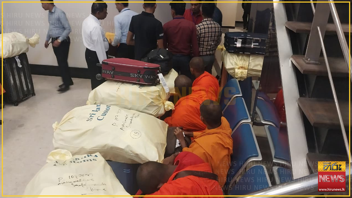 22+monks+arrested+with+Rs.+1.1+billion+drug+haul+at+airport