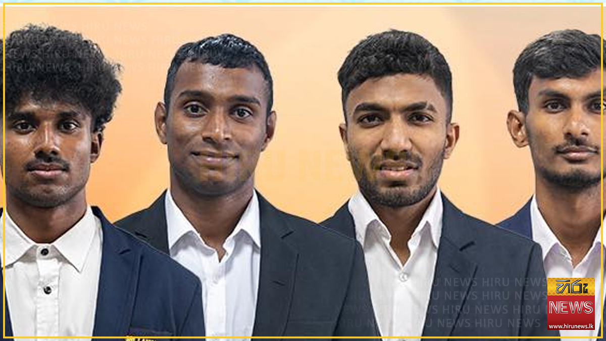 Bronze for team Sri Lanka in Men's 4x60m Relay