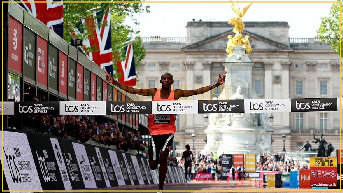 Kenya's Sawe becomes first man to run marathon under two hours to win in London