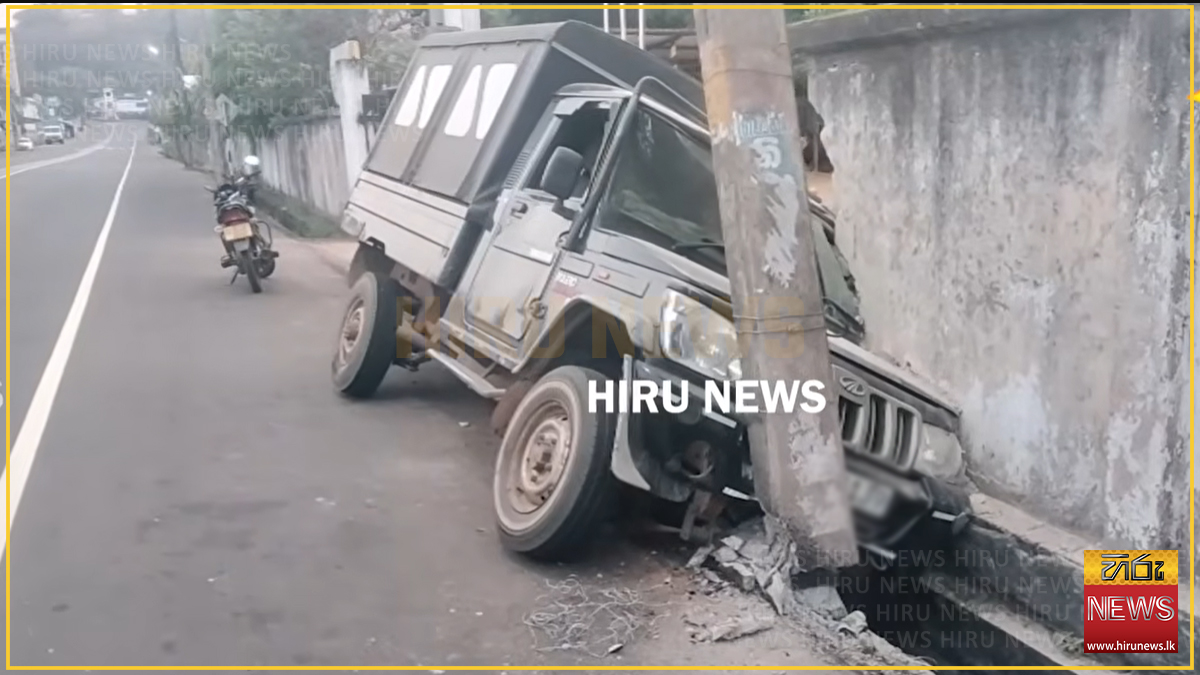 Power+outage+in+Kantale+following+jeep+collision