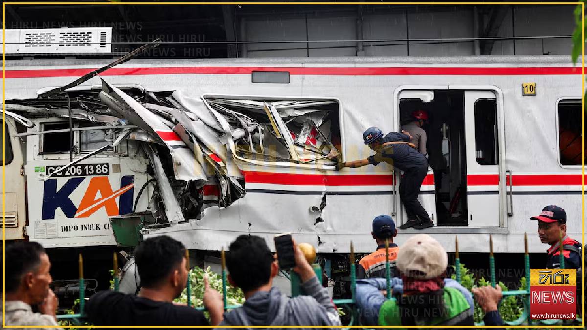 Indonesia train crash death toll rises to 7