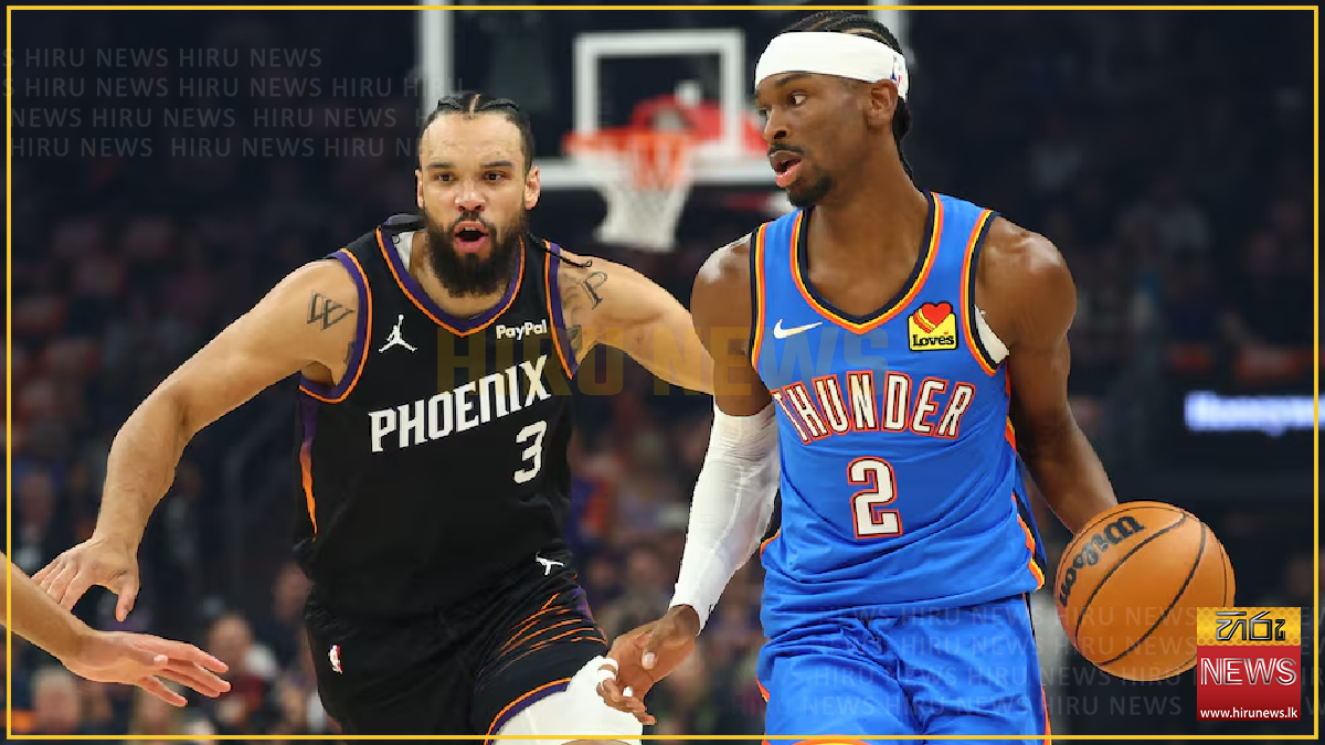 Thunder dominates Suns in series sweep