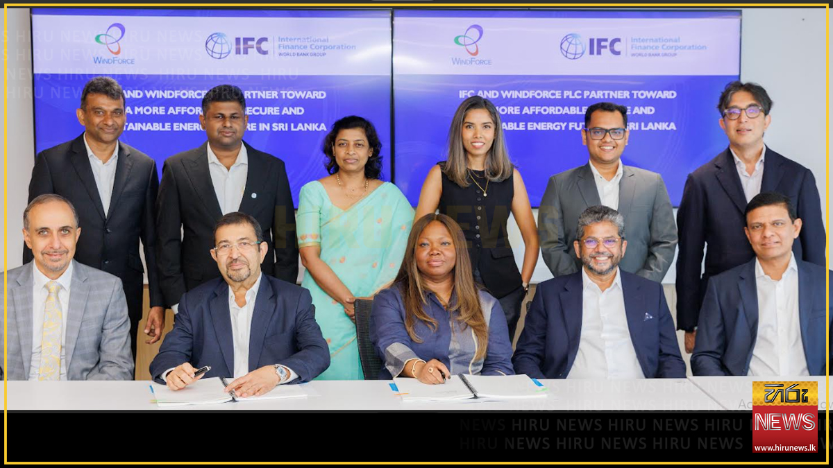 IFC and WindForce partner on Lanka’s first large-scale 100MW solar power project