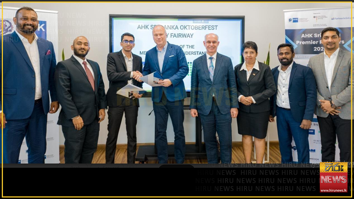 AHK Sri Lanka partners with Fairway Holdings for Oktoberfest