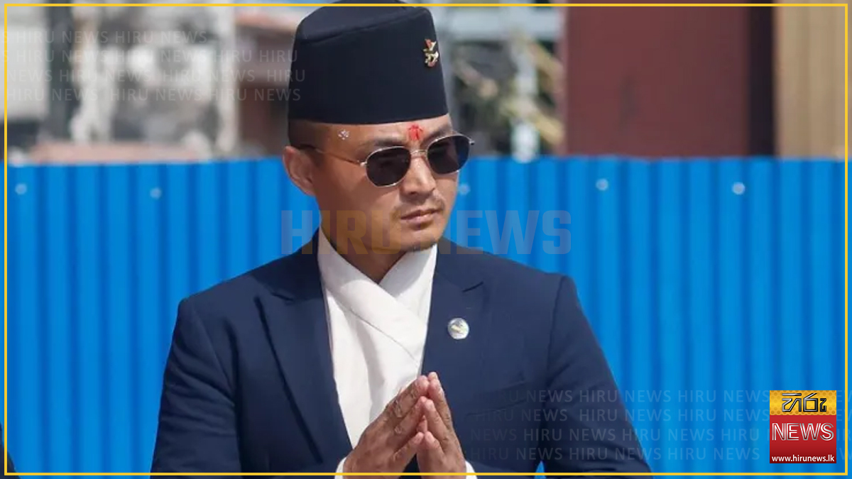 මූල්‍ය චෝදනා හමුවේ නේපාල අමාත්‍ය සුදාන් ගුරුන්ග් ඉල්ලා අස්වෙයි