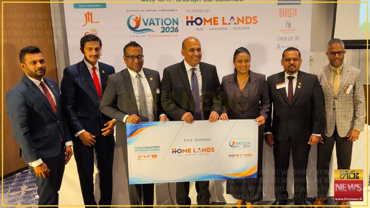 Sri Lanka’s Toastmasters movement to host Ovation 2026, powered by Home Lands