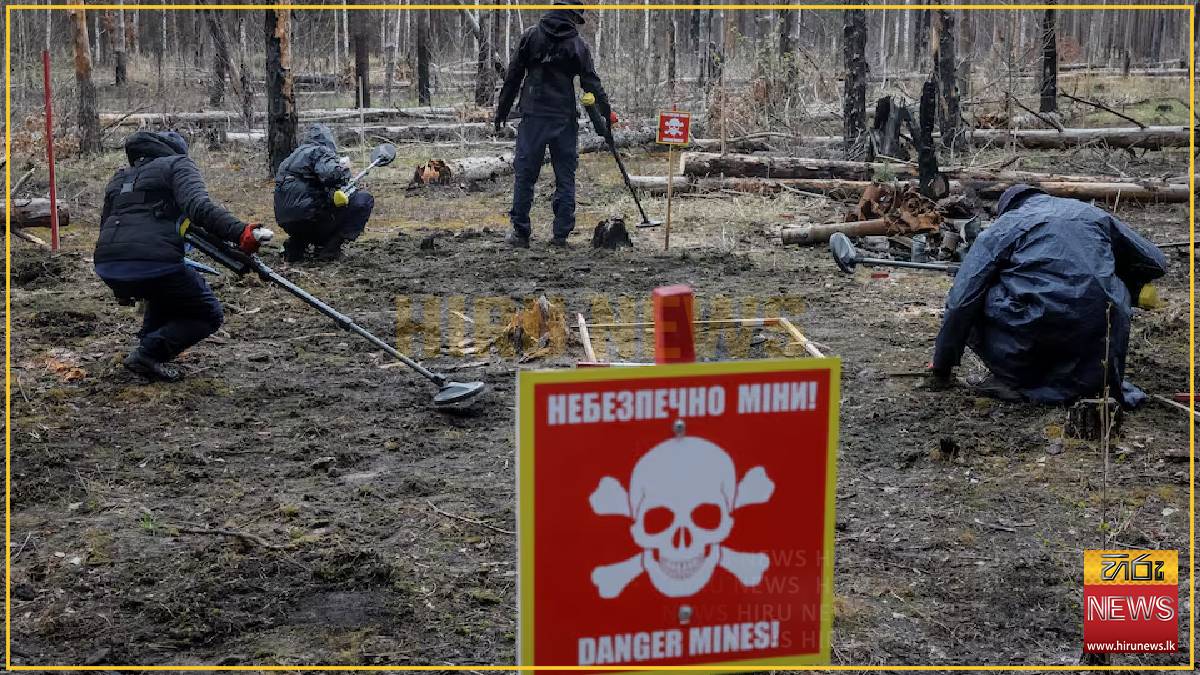 Man, machine and AI combine in battle to clear Ukraine of mines