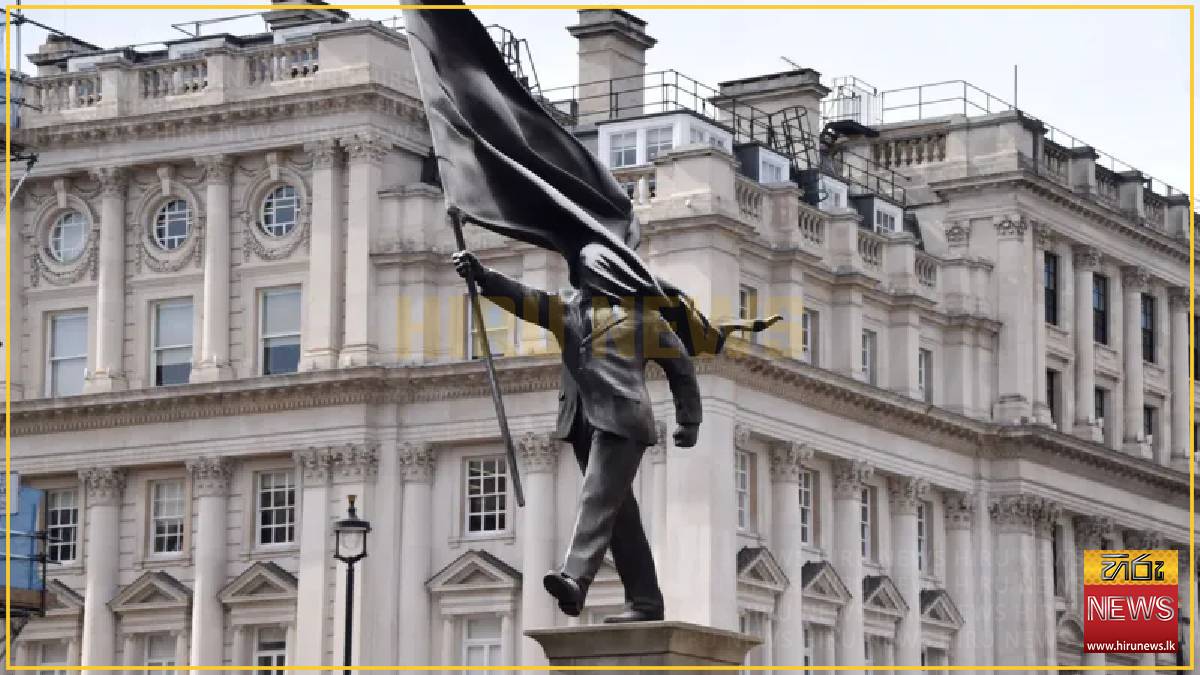 Statue with Banksy's signature appears in London