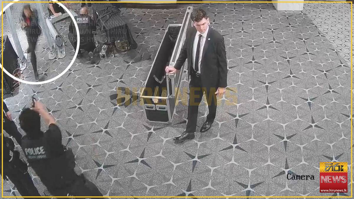 New footage shows how Trump dinner gunman charged through security in four seconds