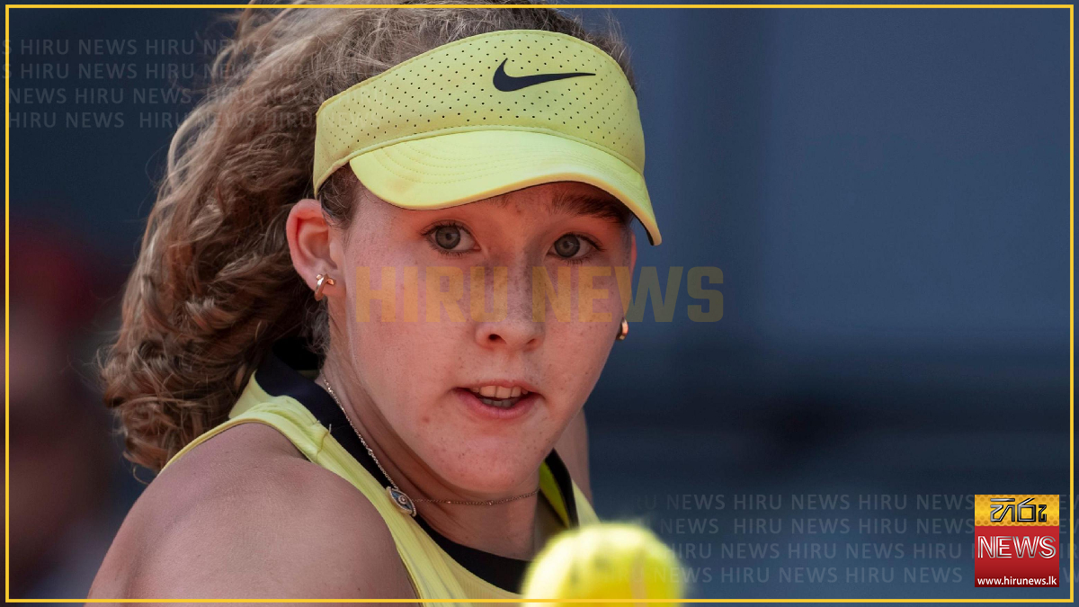 Andreeva beats Baptiste to reach first Madrid final