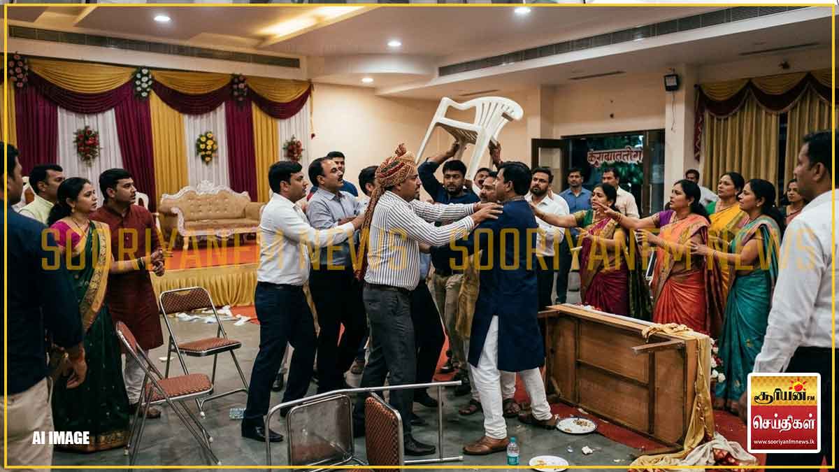 புகைப்படம் எடுப்பதில் மோதல்: திருமண வரவேற்பு விழாவில் மணமகன் - மணமகள் வீட்டார் கைகலப்பு!