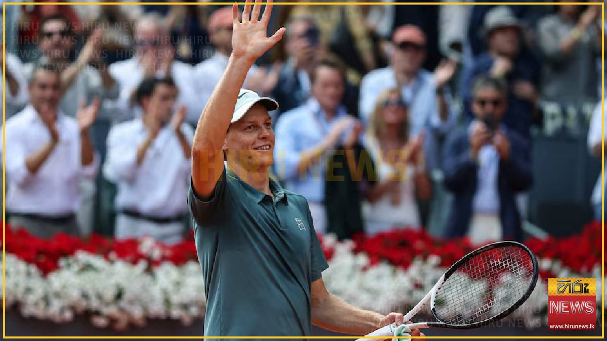 Sinner cruises past Fils to reach Madrid Open final