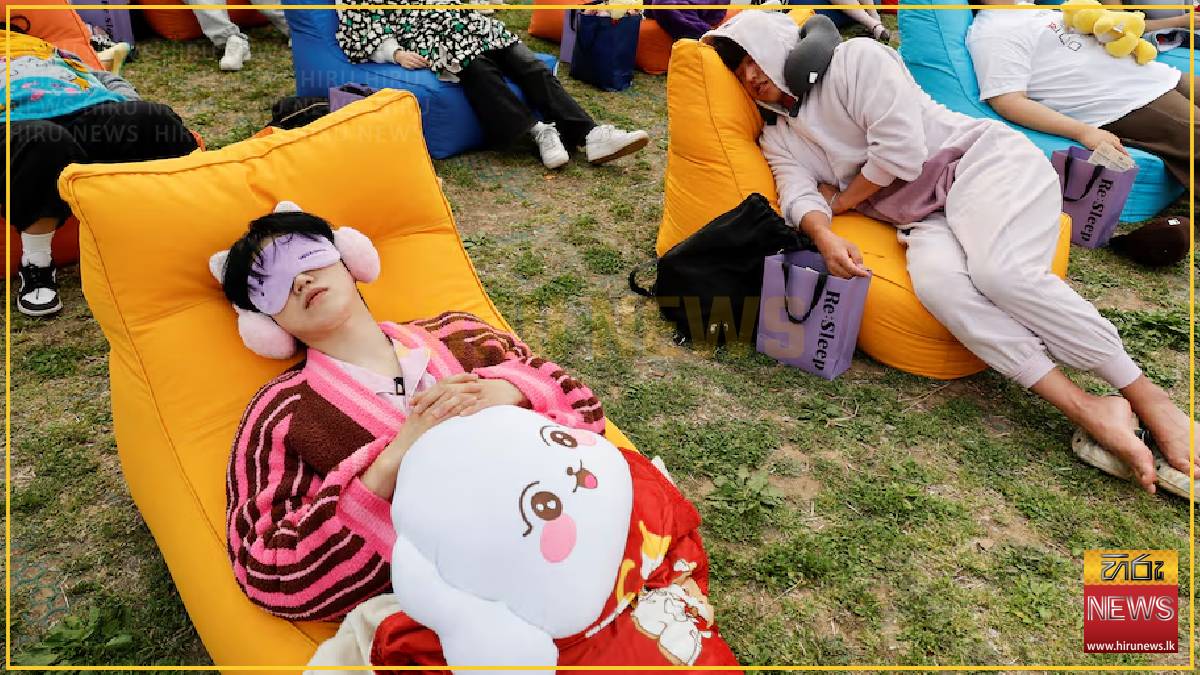 Seoul holds 'Power Nap Contest' in sleep-deprived South Korea