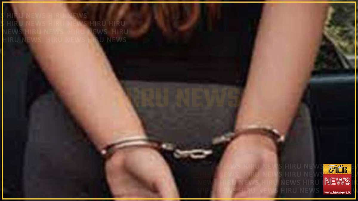 Female accomplice of alleged drug dealer arrested in Moratuwa