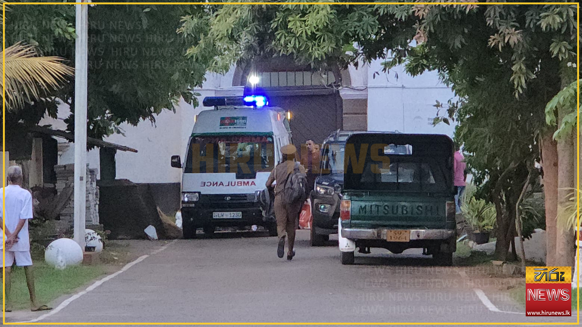 ගාල්ල බන්ධනාගාරයේ වෙඩි තැබීමක්