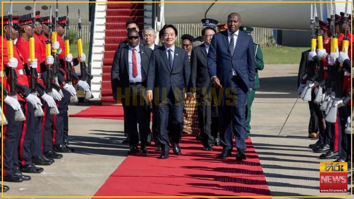 Taiwan president visits Eswatini