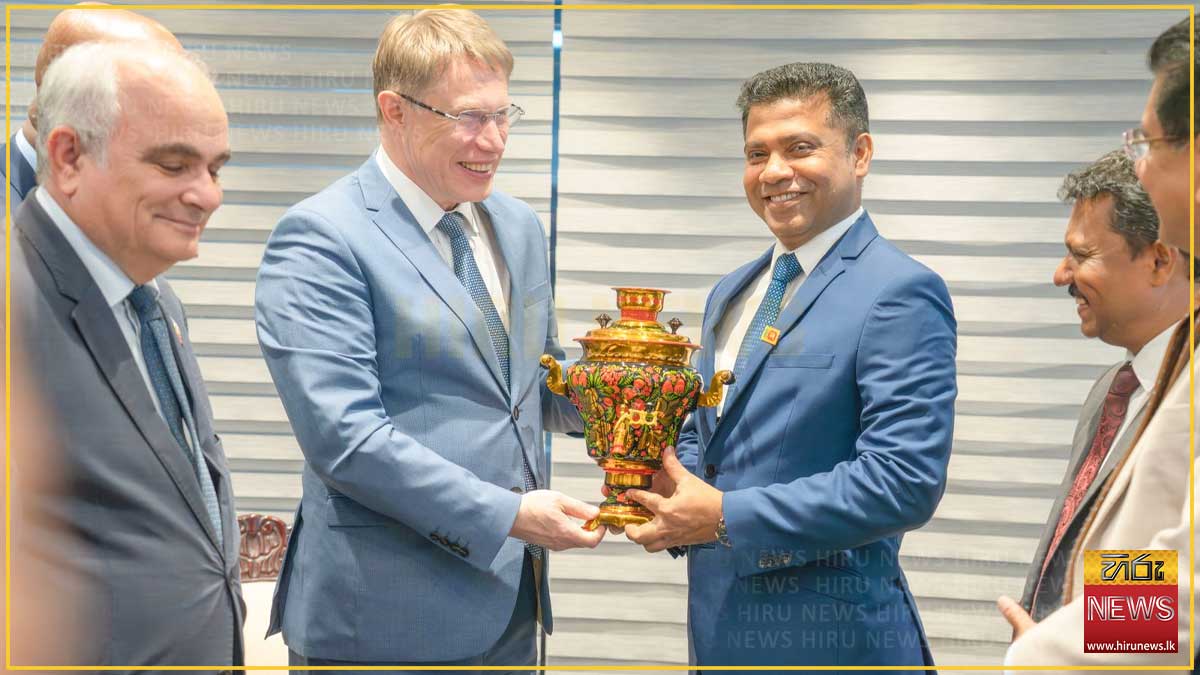 මෙරට සෞඛ්‍ය ක්ෂේත්‍රයට AI තාක්ෂණය හඳුන්වා දීමට රුසියාවේ සහාය