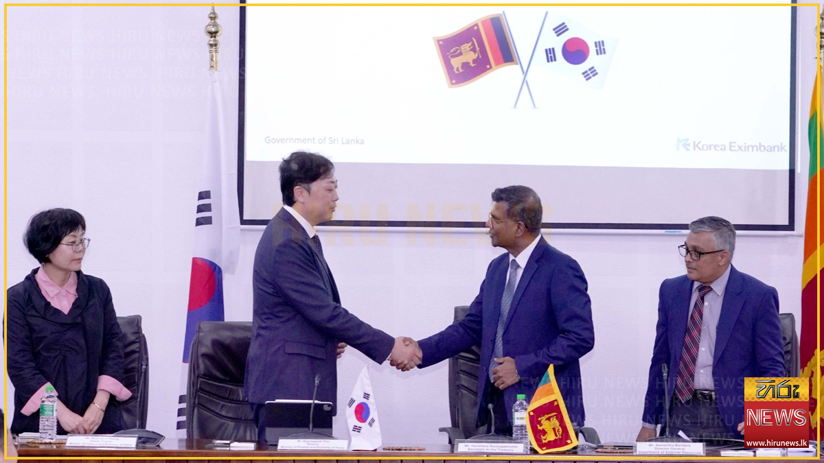 Sri Lanka, Korea sign $267 mn debt restructuring amendments