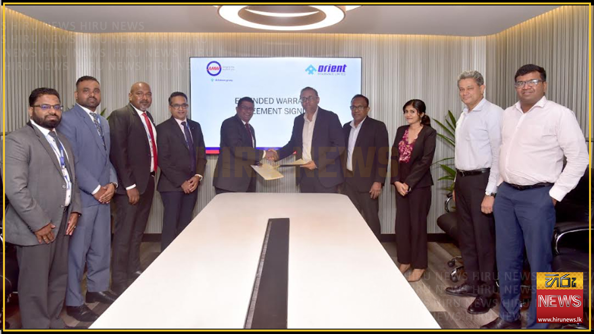 AMW and Orient Insurance to introduce extended warranty for Suzuki vehicles