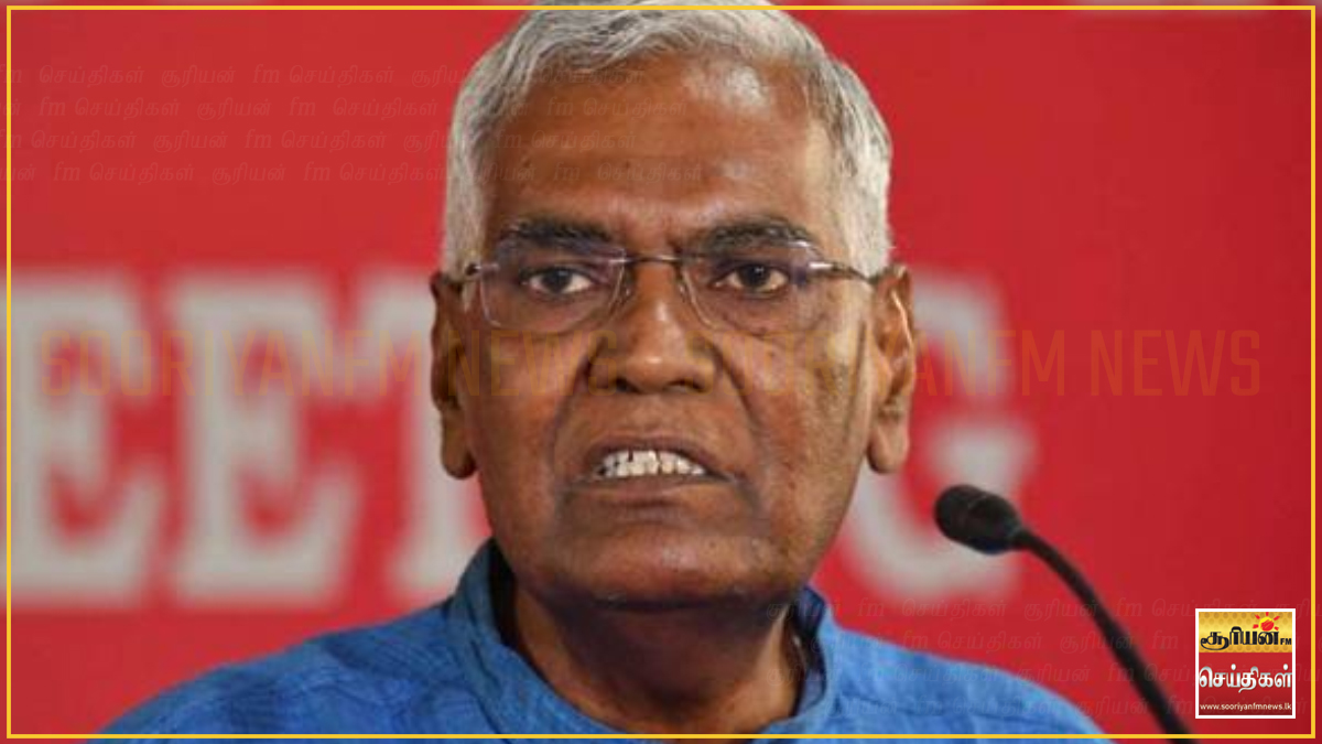 தவெகவுக்கு ஆதரவா?: இந்திய கம்யூனிஸ்ட் கட்சியின் தேசிய பொதுச் செயலாளர்  விளக்கம்