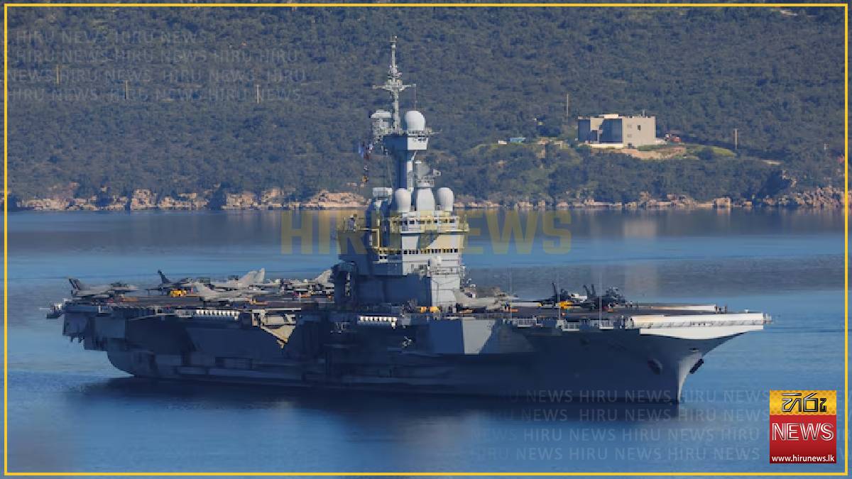 France moves aircraft carrier to Red Sea
