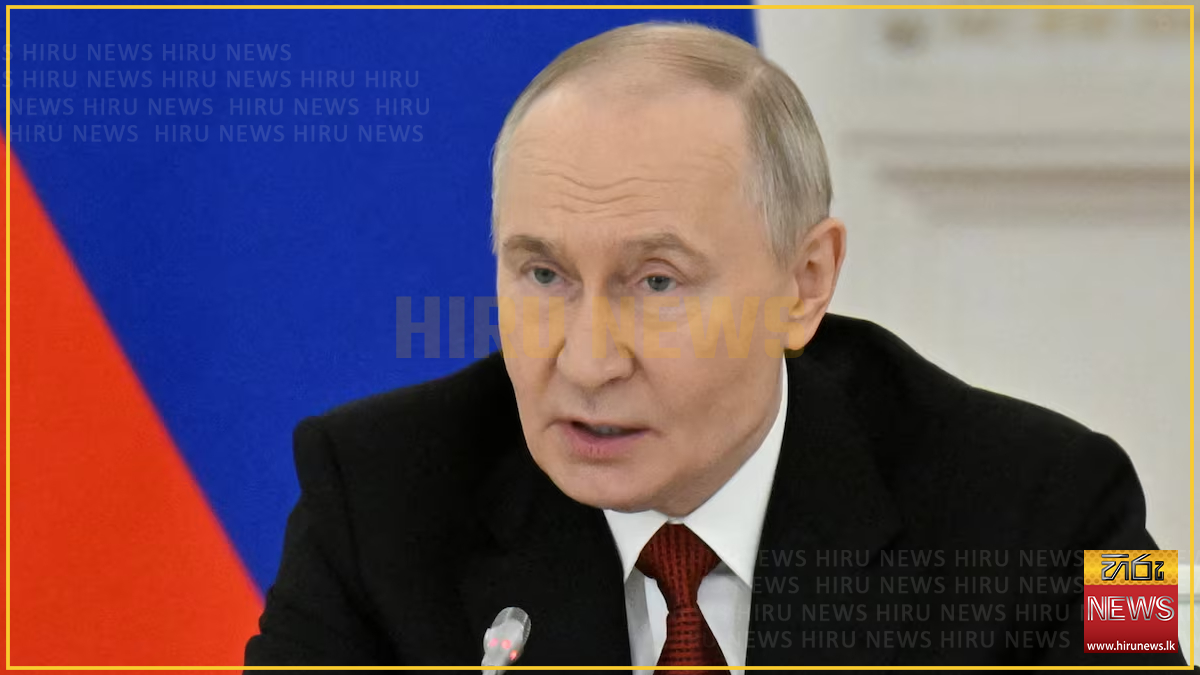 Putin says he thinks Russia-Ukraine war is coming to an end - Gold FM ...