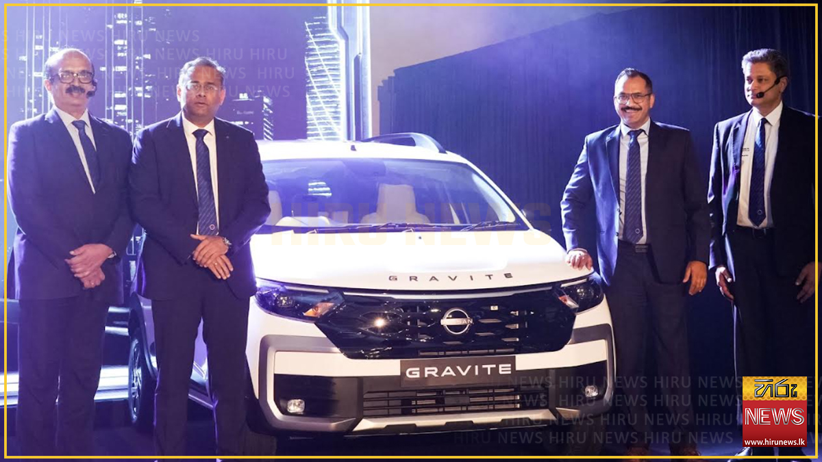 Nissan+launches+Modular+7-Seater+MPV+GRAVITE+at+SLR+Rs.+6.99mn