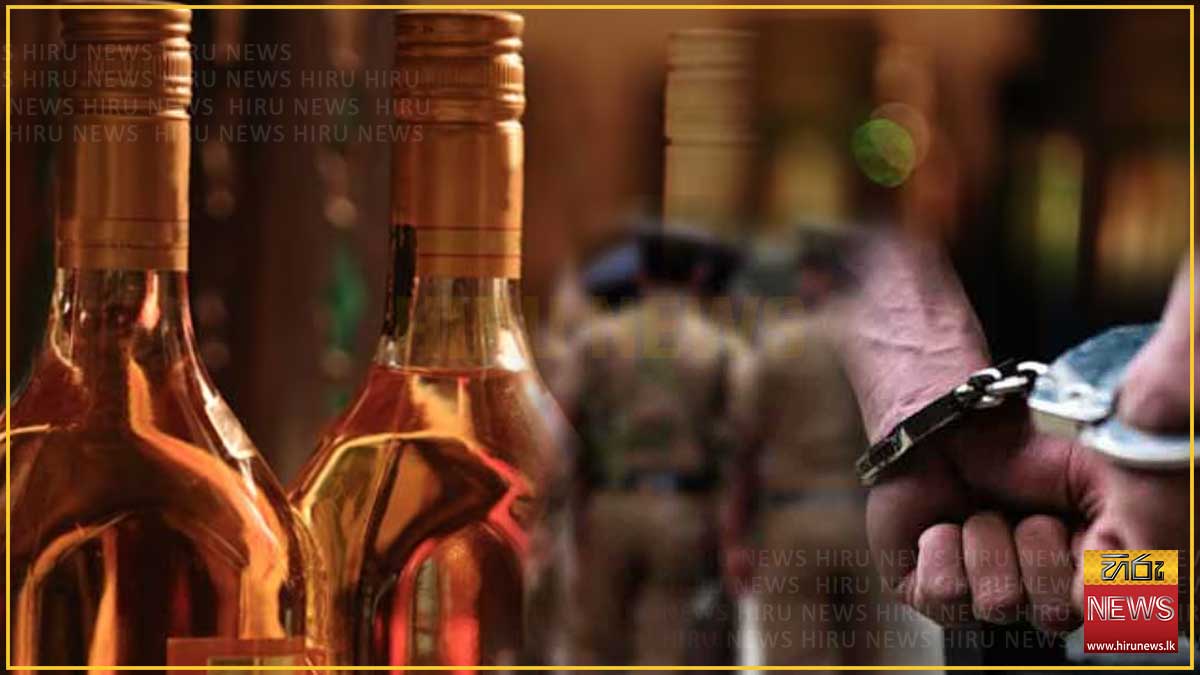 Man+arrested+with+illegal+liquor+and+beer