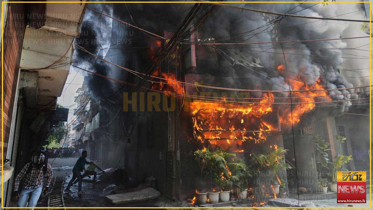 දිල්ලියේ හෝටලයක හටගත් ගින්නකින් 21ක් මරුට