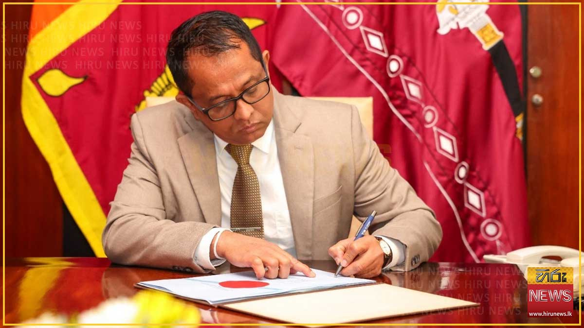 සුවිශේෂී මූල්‍ය ගනුදෙනුවලදී TIN අංකය අනිවාර්ය කෙරෙන පනතට කථානායකගේ අත්සන