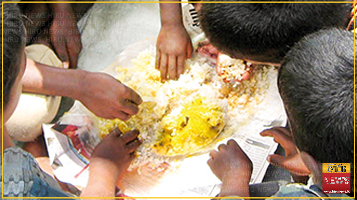 අවුරුදු පහට අඩු දරුවන් පස් දෙනෙකුගෙන් එක් අයෙකුට මන්දපෝෂණය