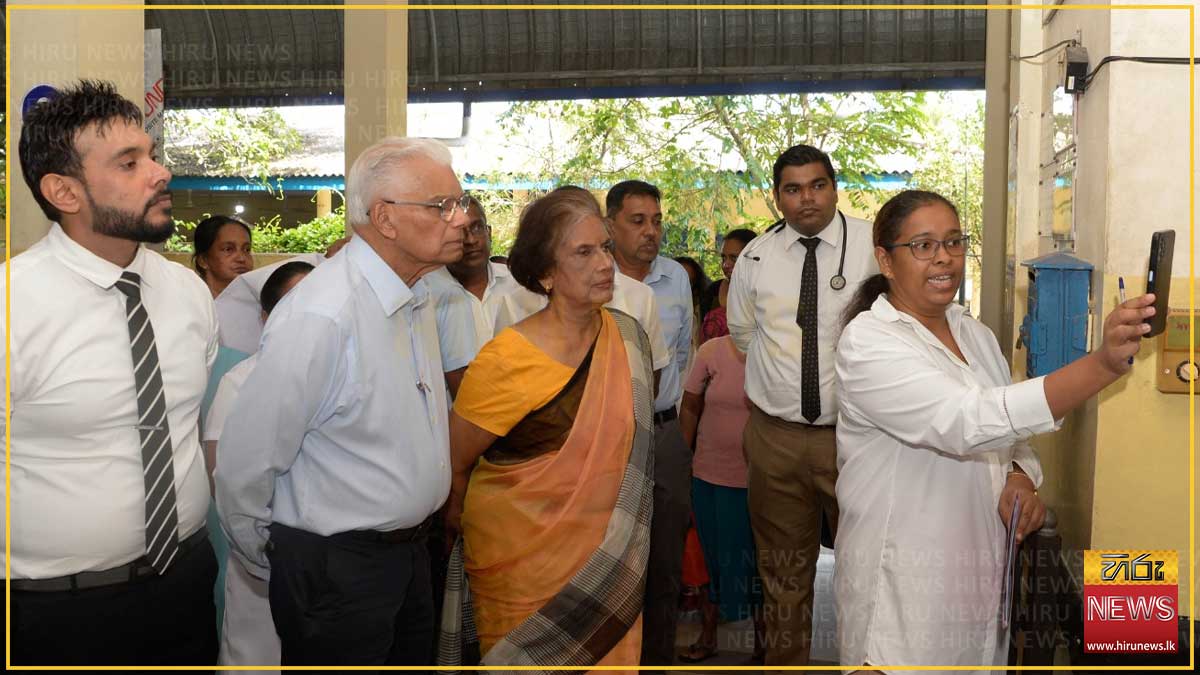 සීදුව විජය කුමාරතුංග අනුස්මරණ රෝහලේ අක්ෂි සායනය ඩිජිටල්කරණය කෙරේ