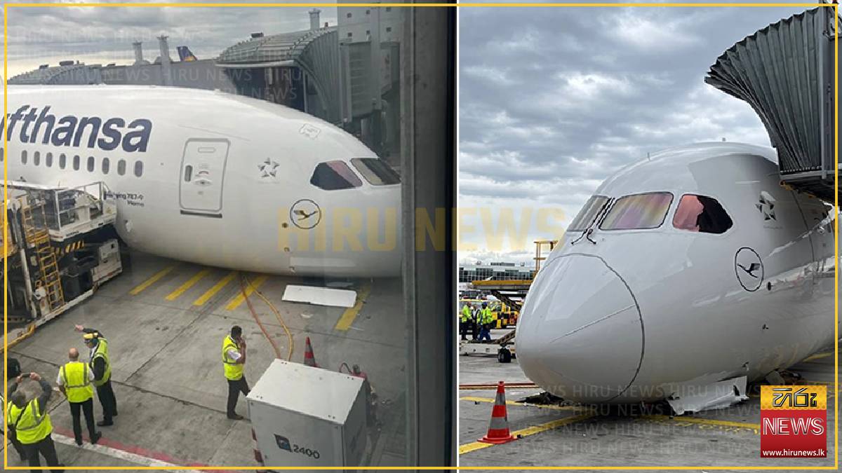 Lufthansa Boeing 787 nose gear collapse injures staff