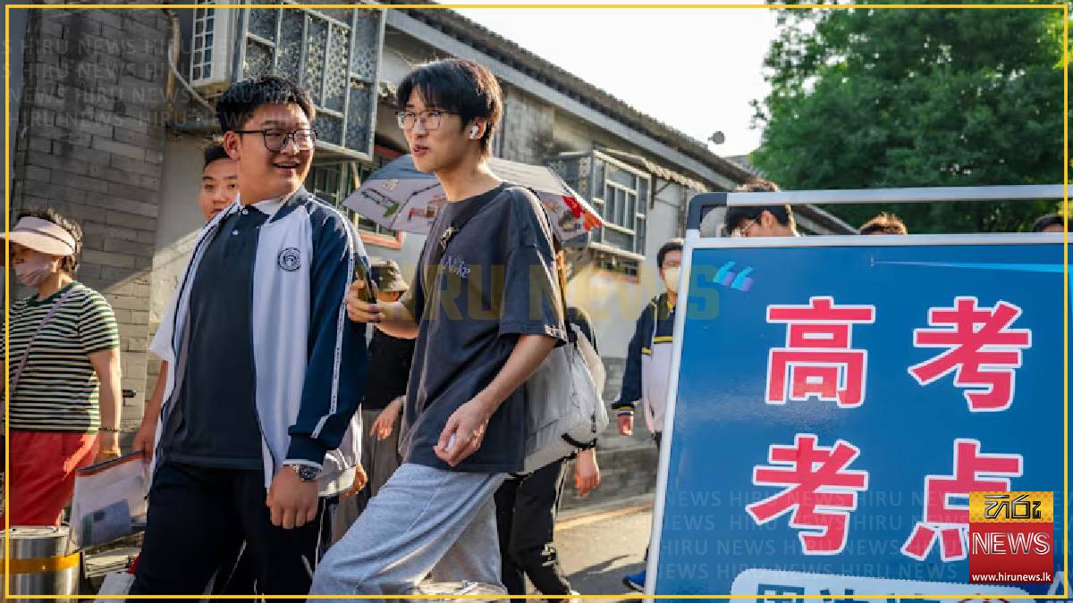 China cracks down on high-tech cheating among students