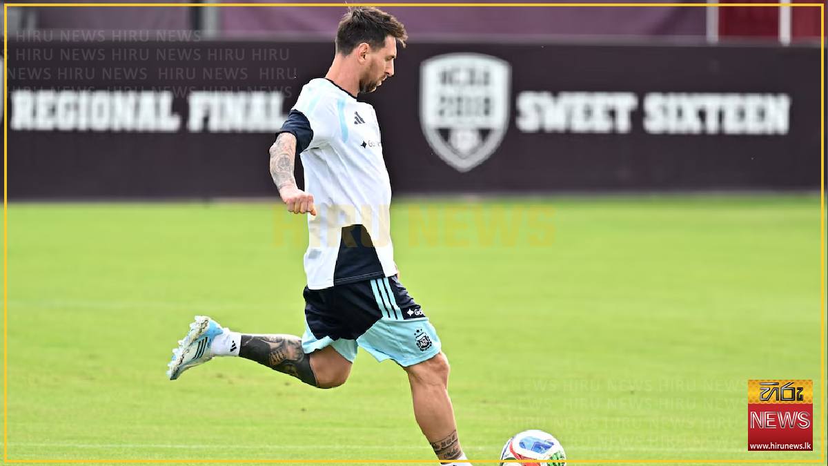 Argentina's Lionel Messi could play in pre-Cup friendly