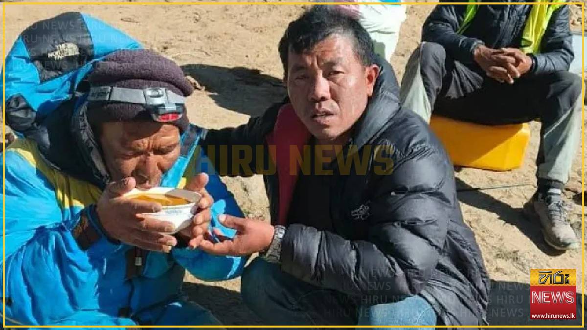 Everest guide survived six-day ordeal on chocolates and 'chewing ice'